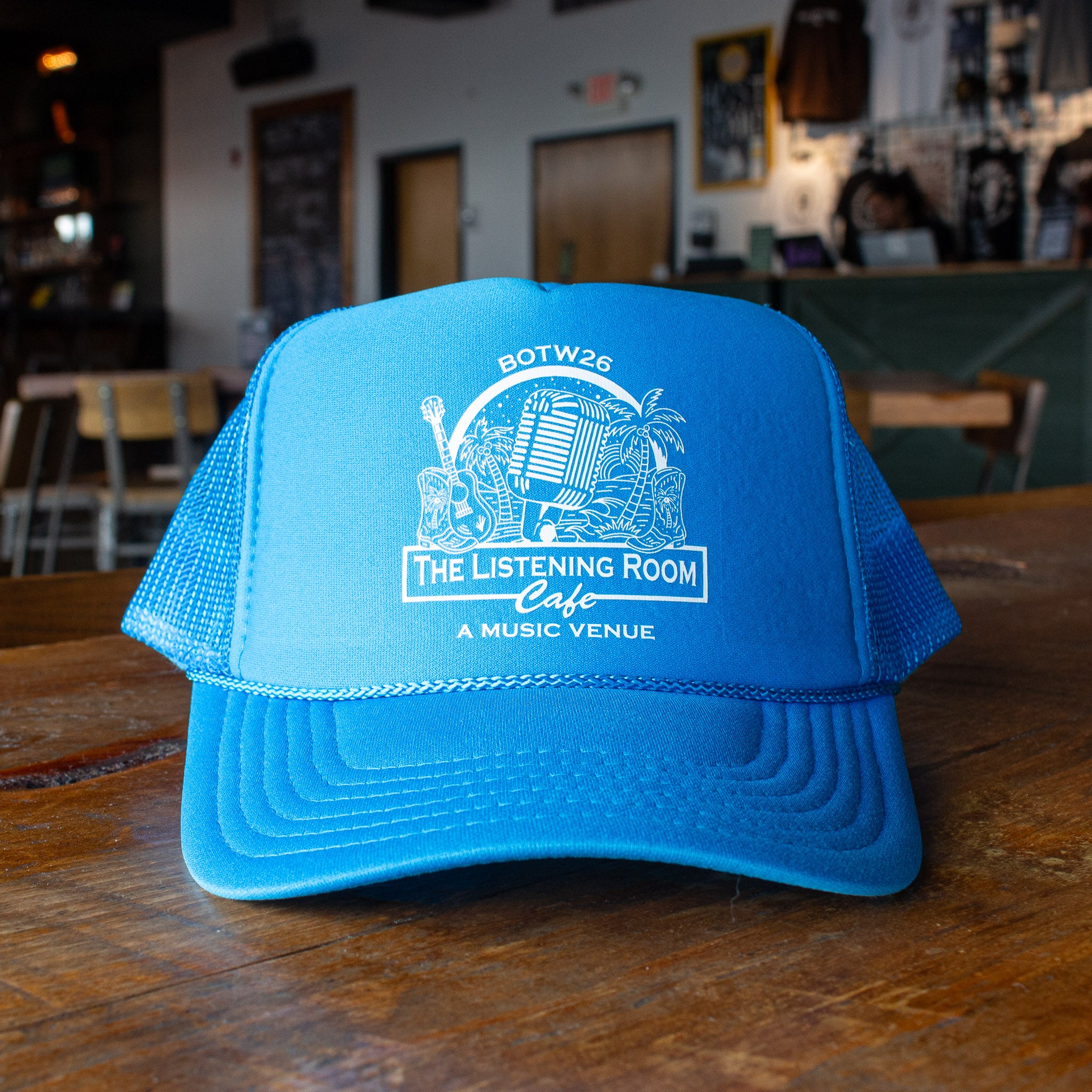 Boots On The Water Blue Hat
